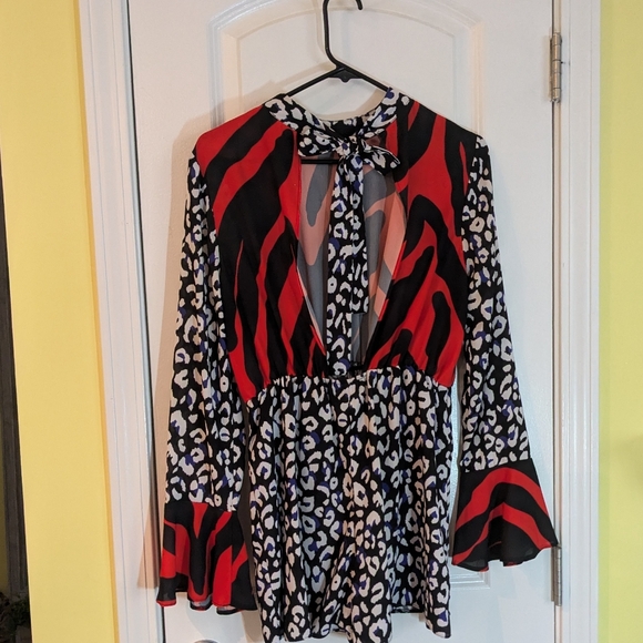 ASOS Multicolor Abstract Print Garment - Picture 2 of 7